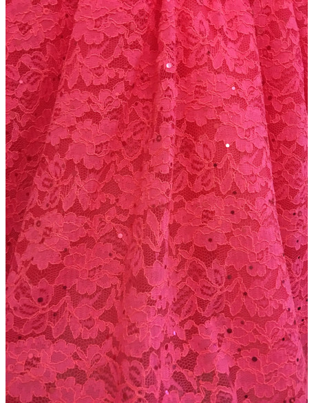 Coral lace pageant cocktail dress/ Pageant girl dress/ Teens cocktail dress/ Toddler pageant dress/ Pageant wear/ Custom pageant dress